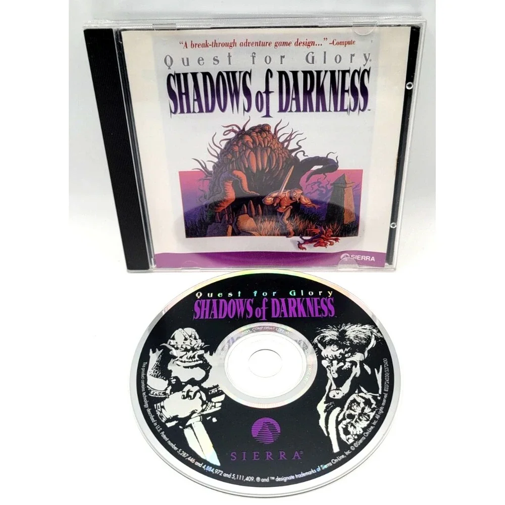 Quest for Glory: Shadows of Darkness (PC, 1995) - Excellent Condition